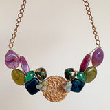 Rattan necklace 