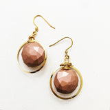Matt Pink Earrings
