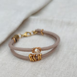 Petite beige bestie bracelet