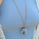 Boho fish necklace
