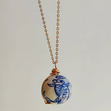 Boho fish necklace