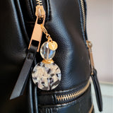 Patterend bag charm