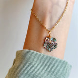 Abalone Flower Necklace