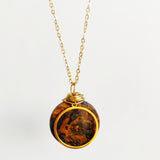 Amber Mood Necklace