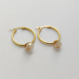 Metallic Hour Hoops