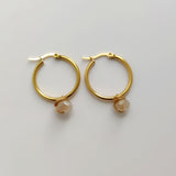 Metallic Hour Hoops