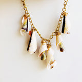 Sea shell charm necklace